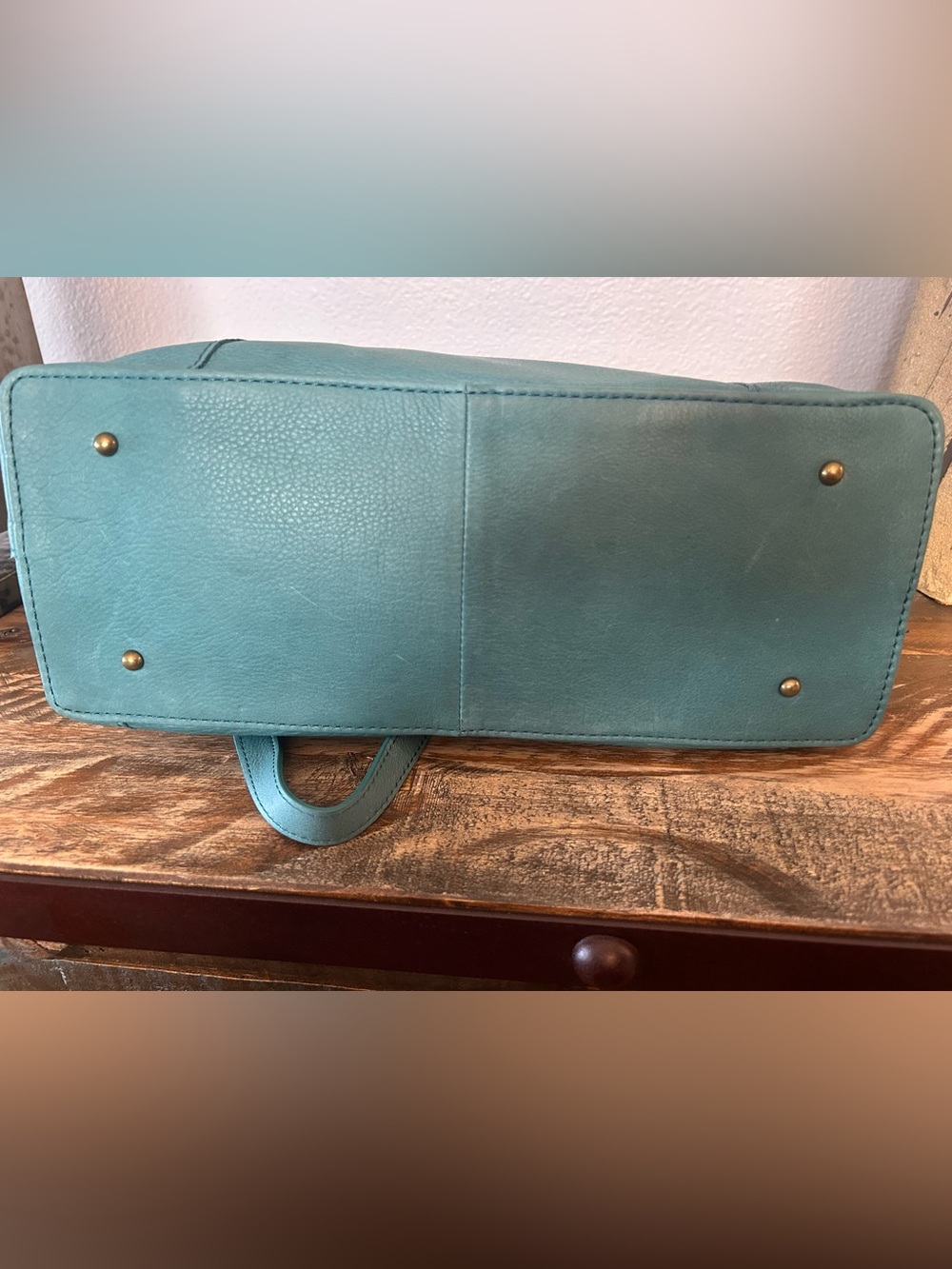American Leather Co. Mini Ada Leather Satchel NWT - Picture 9 of 9